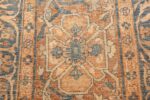 large sea foam shield design antique persian kerman rug 49677 knots Nazmiyal