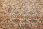 large sea foam shield design antique persian kerman rug 49677 middle Nazmiyal