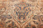 large sea foam shield design antique persian kerman rug 49677 one Nazmiyal