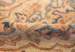large sea foam shield design antique persian kerman rug 49677 pile Nazmiyal
