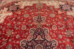 large silk vintage qum persian rug 60022 part Nazmiyal