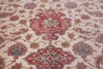 large silk vintage qum persian rug 60025 tiara Namziyal