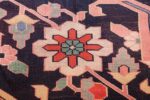large silk vintage qum persian rug 60034 knots Nazmiyal