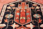 large silk vintage qum persian rug 60034 texture Nazmiyal