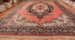 large silk vintage qum persian rug 60034 whole Namziyal