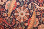 large vintage tabriz persian rug 60028 knots Nazmiyal