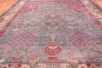 mythical antique tree of life design persian tehran rug 49197 field Nazmiyal
