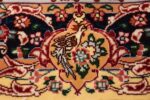 silk and wool large geomteric vintage tabriz persian rug 60033 heart Nazmiyal