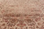 silk and wool large vintage tabriz persian rug 60012 medallion Nazmiyal