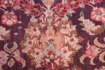 large silk vintage qum persian rug 60022 knots Nazmiyal