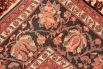 small size fine antique persian sarouk farahan rug 49673 knots Nazmiyal