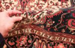 small size fine antique persian sarouk farahan rug 49673 pile Nazmiyal
