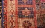 soccer field design antique tribal persian gashgai rug 49577 knots Nazmiyal