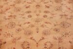 square silk and wool vintage tabriz persian rug 60026 design Nazmiyal