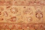 square silk and wool vintage tabriz persian rug 60026 pattern Nazmiyal