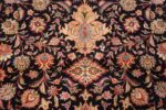 vintage large wool and silk persian tabriz rug 60044 tiara Nazmiyal