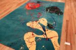 vintage scandinavian rug by sam francis 49703 side Nazmiyal
