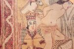 antique biblical persian kerman rug 49735 knots Nazmiyal