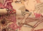 antique biblical persian kerman rug 49735 pile Nazmiyal