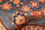 antique blue background east turkestan khotan rug 49674 pile Nazmiyal