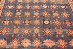 antique blue background east turkestan khotan rug 49674 upside Nazmiyal