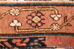 antique blue background east turkestan khotan rug 49674 white Nazmiyal