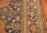 antique brown color persian khorassan rug 49708 border Nazmiyal