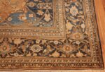 antique brown color persian khorassan rug 49708 corner Nazmiyal