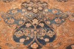 antique brown color persian khorassan rug 49708 medallion Nazmiyal