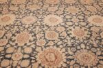 antique gray background persian tabriz rug 49714 middle Nazmiyal