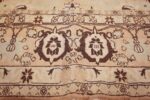 antique light blue color persian tabriz rug 49707 double