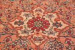 antique persian sultanabad rug 49551 ivory Nazmiyal