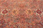 antique persian sultanabad rug 49551 round Nazmiyal