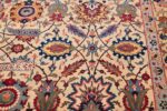 antique sickle leaf design persian tabriz rug 49723 design Nazmiyal
