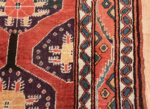 antique tribal persian northwest runner rug 49721 border Nazmiyal