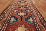 antique tribal persian northwest runner rug 49721 lines Nazmiyal