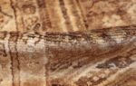 brown earth tone color vintage persian malayer runner rug 49713 pile Nazmiyal