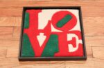 modern pop art classic love rug by robert indiana 49740 whole Nazmiyal