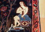 pictorial shirin and farhad scenic persian sarouk rug 49747 border Nazmiyal