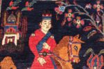pictorial shirin and farhad scenic persian sarouk rug 49747 king Nazmiyal
