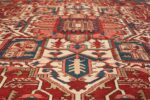 room size antique persian heriz rug 49478 medallion Namiyal