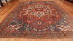 room size antique persian heriz rug 49478 whole Nazmiyal
