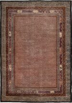 Shabby Chic Antique Room Size Mongolian Rug 49458 by nazmiyal
