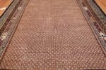 shabby chic antique mongolian rug 49458 field Nazmiyal