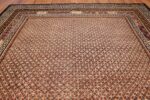 shabby chic antique mongolian rug 49458 top Nazmiyal