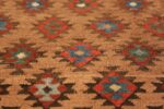 tribal antique persian bakshaish runner rug 49712 diamonds Nazmiyal