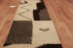 vintage geometric moroccan runner rug 49727 field Nazmiyal