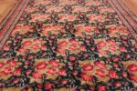 vintage small size persian qashqai rug 49738 field Nazmiyal