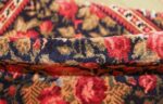 vintage small size persian qashqai rug 49738 pile Nazmiyal