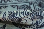 Antique Blue Background Tibetan Rug 49795 pile Nazmiyal